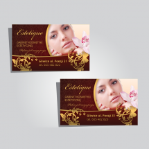 Wizytówki Estetique