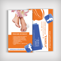 Ulotka Pedicure Kamila