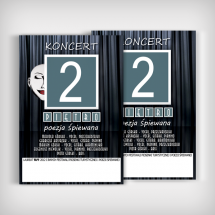 Plakat Poezja Śpiewana