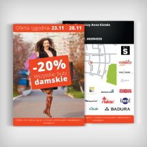 Ulotka Sklep Obuwniczy