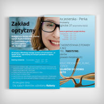 Ulotka Zakład Optyczny